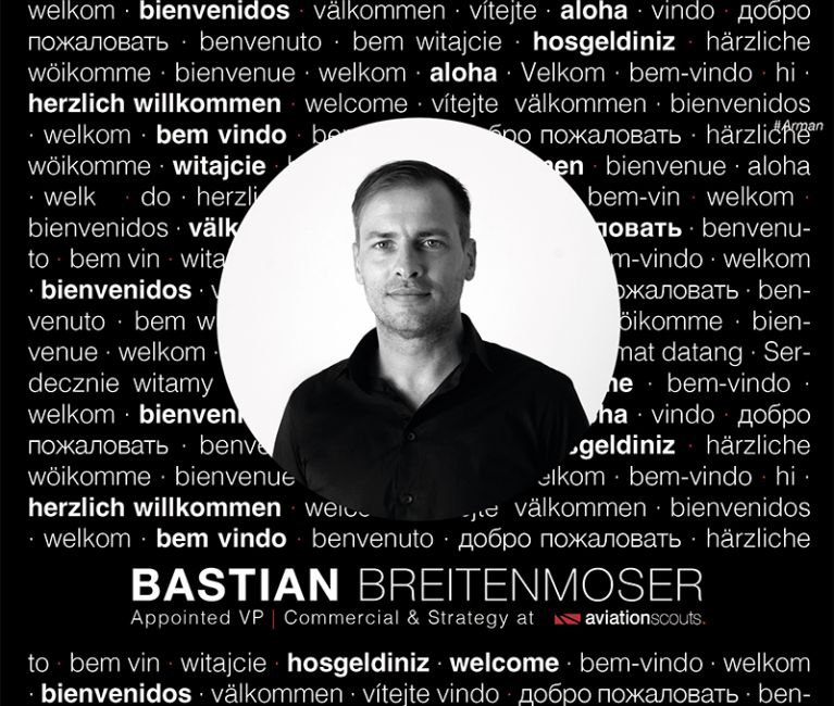 Bastian Breitenmoser appointed VP Commercial & Strategy at aviationscouts