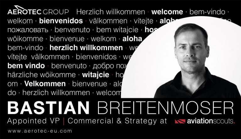 Bastian Breitenmoser joins aviationscouts | Aerotec Group leadership update
