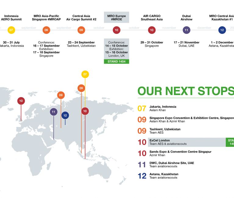 Upcoming Trade Shows & Conferences aviationscouts